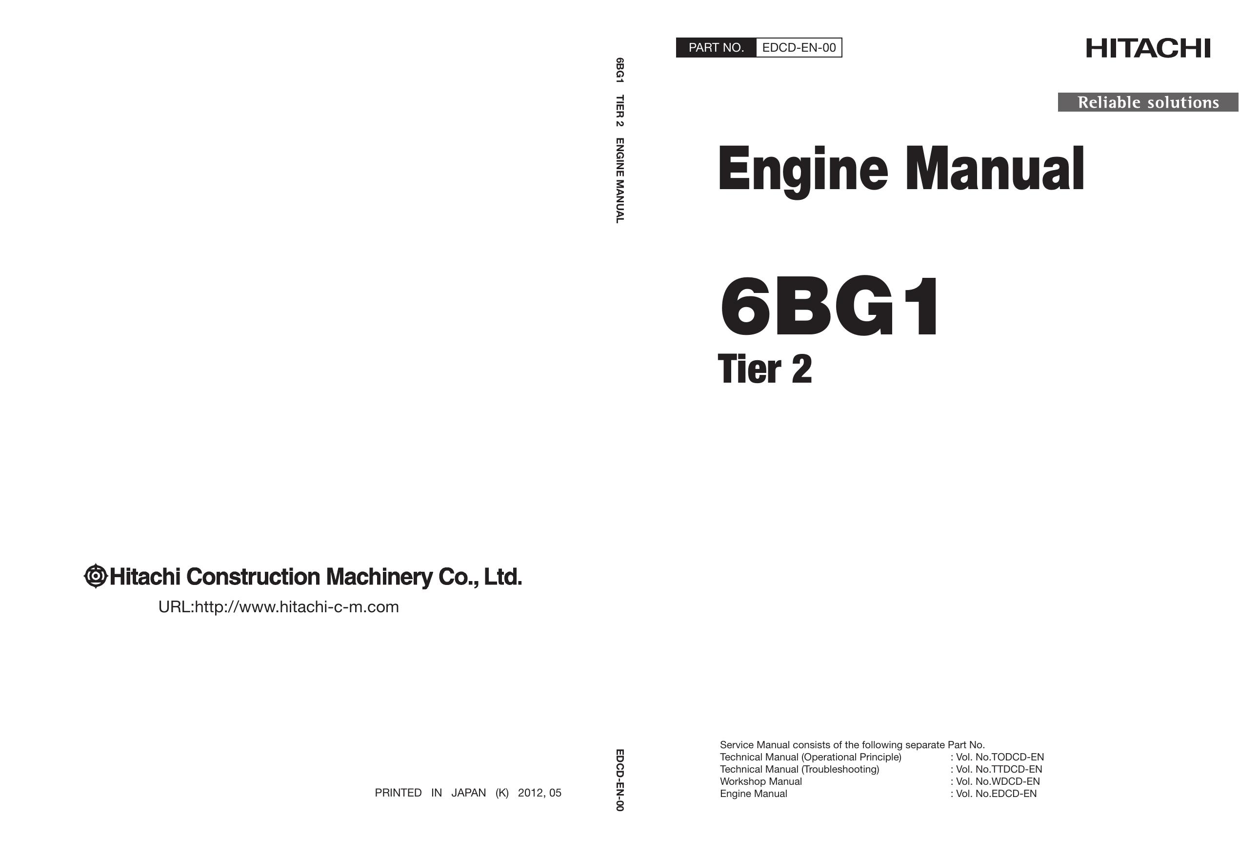 6BG1 ENGINE MANUAL  TIRE2
